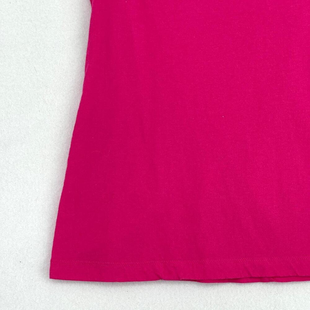 Air Supply Rhinestone T-Shirt Womens Pink Tee Short Sleeve Round Neck Cotton - Picture 6 of 11